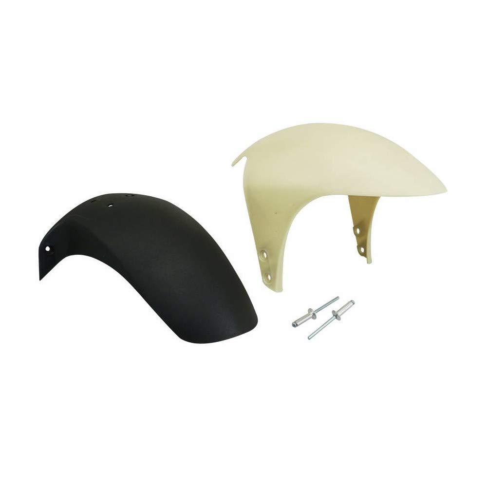 Guardabarros Largarse Av Adaptable Gilera 50-125 DNA 1997+2006 Blanco -p2r