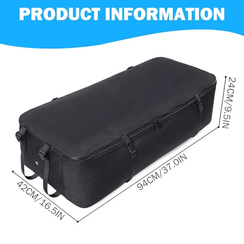 Sac à paddle gonflable de grande capacité avec double fermeture éclair et sangles - 6