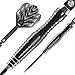 Shot! Darts Tribal Weapon 4 Steel Tip Dart Set | 90% Tungsten Barrels | Center Balanced with Precision Grips | Handcrafted Professional Darts with Flights | Metal Tips | Made in New Zealand