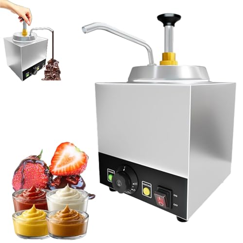Distributeur de garniture chaude pour vos soirées crêpes et buffets de desserts