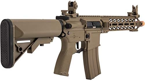 Lancer Tactical Enforcer Hybrid Gen 2 Battle Hawk Airsoft AEG Rifle HIGH FPS TAN 395 FPS