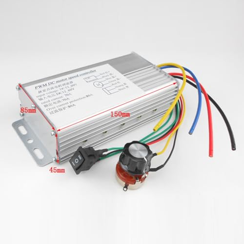 Controlador de motor de CC con potencia de 4000W y modulación PWM 6