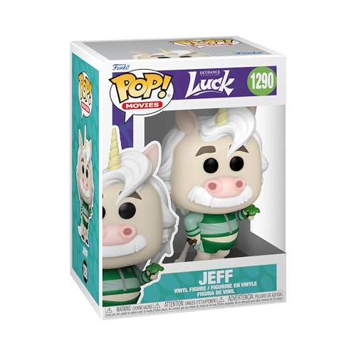 Funko Pop! Movies: Luck - Jeff - Figura De Vinilo Coleccionable - Idea De Regalo- Mercancia Oficial - Juguetes Para Niños Y Adultos - Movies Fans - Muñeco Para Coleccionistas Y Exposición