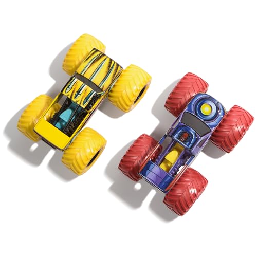 Image of Monster Jam Marvel The Sentinels vs Wolverine 1:64 Scale 2-Pack