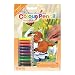 Mini Colour Pencil By Number Kit: 5x7 Kitten & Butterfly