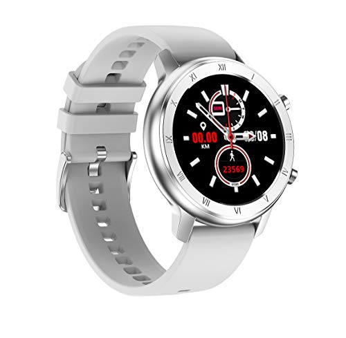 Smartwatch, IP68 Fitness Armbanduhr mit Blutdruck Messgeräte,Pulsoximeter,Pulsuhren,Stoppuhr, Fitness Tracker Sportuhr Schrittzähler Uhr für