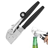 Mixnexorad Abridores De Latas Para Personas Mayores - Rotación de 360 Grados Acero Inoxidable de Funcionamiento Suave | Abre Latas | para Soda, Cerveza, Mostrador, Apartamento, Picnic, Gabinete,