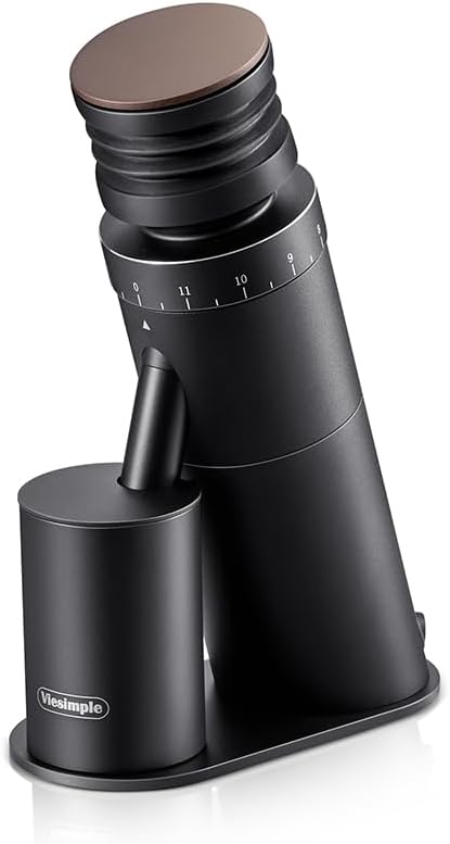 Coffee Grinder, Viesimple Gen 4, Single Dose Burr