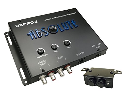 Absolute Usa Bxpro2 Digital Bass Maximizer Processor With Dash Mount Remote Control #TOP6
