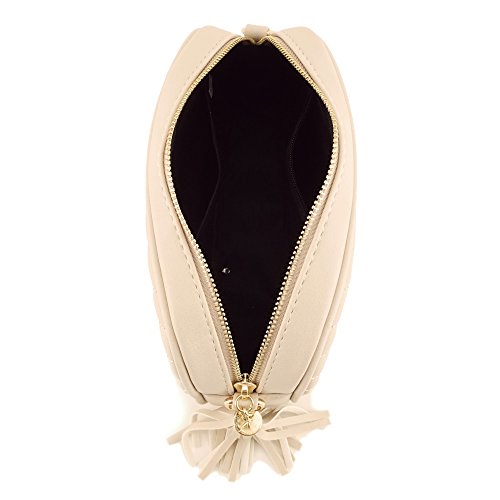 Moerpusi Simple Shoulder Crossbody Bag With Metal Chain Strap And Tassel Top Zipper  thumb #5