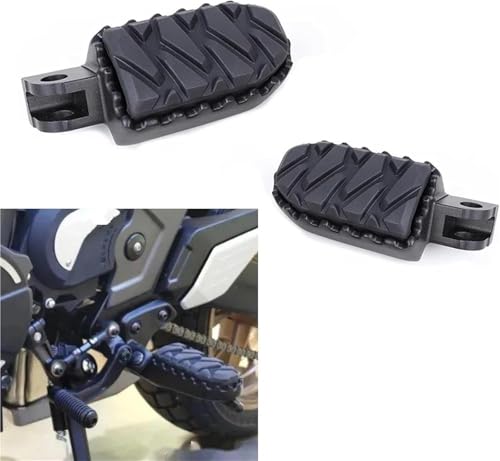 Pédales de moto CFMoto 700CLX usinées avec finition anodisée - 3