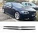 Carbon Fiber Side Skirt Extension Lip Spoiler Compatible For BMW F10 Sport M5 535i 528i Base 2011-2016 Splitter Winglet Side Wing Lip
