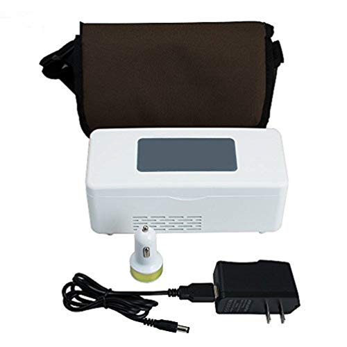 Enshey Portable Insulin Cooler Refrigerated Box Insulin Cooler Case Portable Reefer Car Small Refrigerator Mini cold boxes Portable Drug Reefer Mini Drug Constant Temperature Refrigerator 2-8â„ƒ
