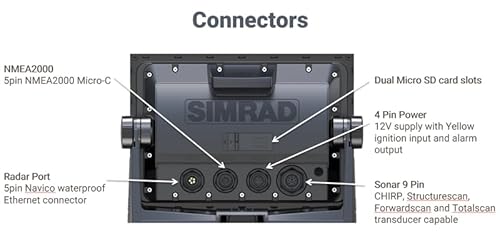 image for Simrad GO9 XSE 9’’ Multifunctional Display with HALO20 Radar, 83/2