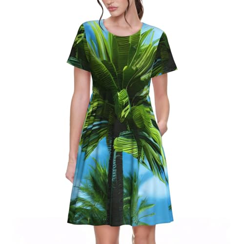 Robe d'été manches courtes légère pour rester au frais avec style