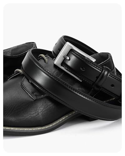 Image of CHAOREN Mens Belts Leather Gift for Men - Ideal Match for Mens Dress Shoes