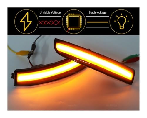 Evita multas e imprevistos con la luz señal giro espejo retrovisor 6