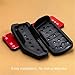 Compatible With Subaru Crosstrek XV Impreza Forester Ascent Legacy Outback Black Aluminium Car Automatic Footrest Brake Gas Pedal Cover Set(Footrest Brake Gas)