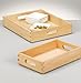 Zeller 13305 Caja Multiusos, Madera, Marrón, 30x20x7 cm