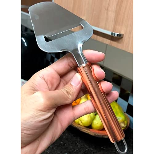 Fatiador Cortador Manual de Queijo Inox Bronze
