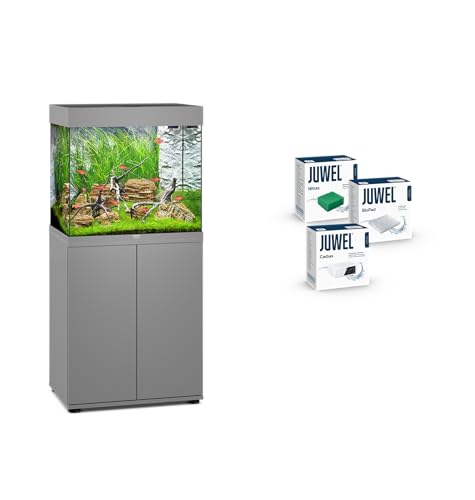 JUWEL Aquarium - Lido 120 Kombination grau Premium-Bundle