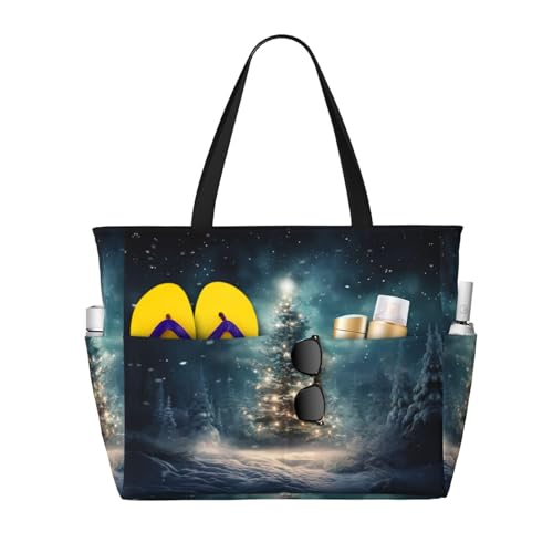 Sac à bandoulière de Noël imperméable à offrir pour les fêtes de fin d'année