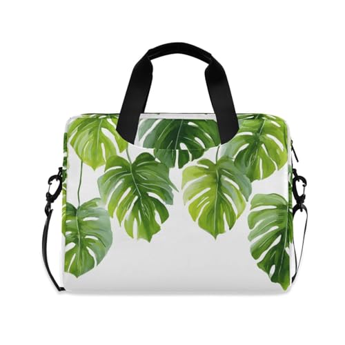 Funda para portátil con diseño Tropical Green Monstera 13-15.6" miniatura 1