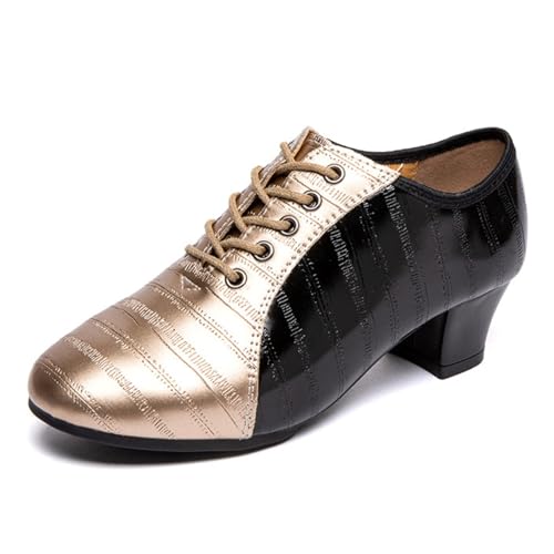 Chaussures de danse en cuir au fini impeccable pour femme