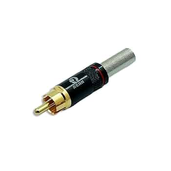 新品未使用　RCA 6G6G ２本セット Amazon | RCAプラグ REAN【NEUTEIK】NYS366BG-2 (レッド) | G