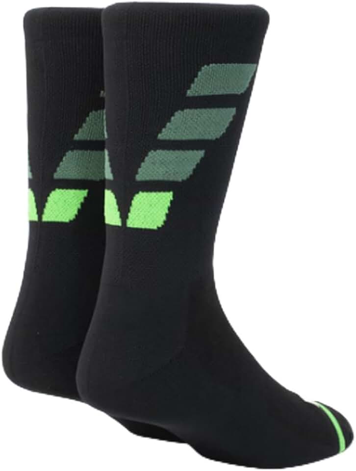 Meia Performance Poliamida Anti-suor Anti-bolha Corrida Bike Ciclismo Pedal Triathlon Treino Academia Unissex Cano Médio