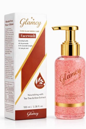 Image of Face Wash with 4% Niacinamide, Ceramide Complex, Salicylic Acid, Tea Tree & Aloe Extract, 100 ml