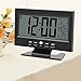 Produktbild Yosoo Multifunktions Klangsteuerung Große LCD Digitaluhr Tisch Schreibtisch Wecker mit Zeit Kalender Woche Temperaturanzeige Snooze Uhren(Schwarz)