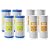 (8 Pack) 10" BB Whole House Water Filters GAC Carbon & Melt Blown Polypropylene Sediment 4.5" x 10" Whole House Cartridges compatible with 10" BB Whole Housing Filtration Systems