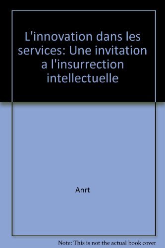 L'innovation dans les services
