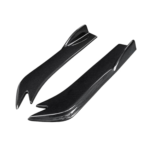 OtpOutopa Universal Rear Diffuser Car Spoiler, Rear Bumper Lip Body Canard Spoilers Black Lip Side Skirt Spoiler Splitter Protector Exterior