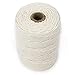 Produktbild GRÜNTEK Baumwollschnur 3mm - 150 Meter, Bindegarn, Gartenschnur, Makramee, Kordel Rolle Naturfarbe, 100% Baumwolle