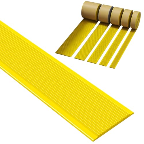 Nez de marche antidérapant en vinyle souple avec protection de bord d'escalier étanche