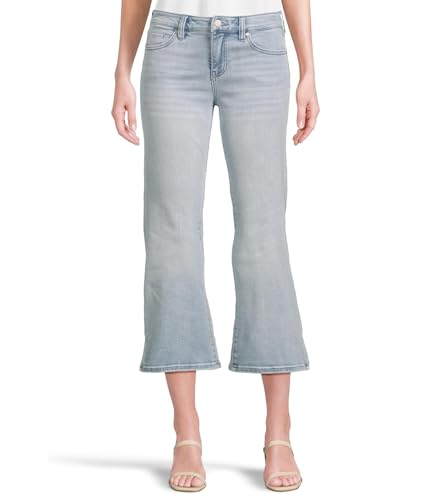 Liverpool Women's Hannah Cropped Flare Jean with Slit Hem