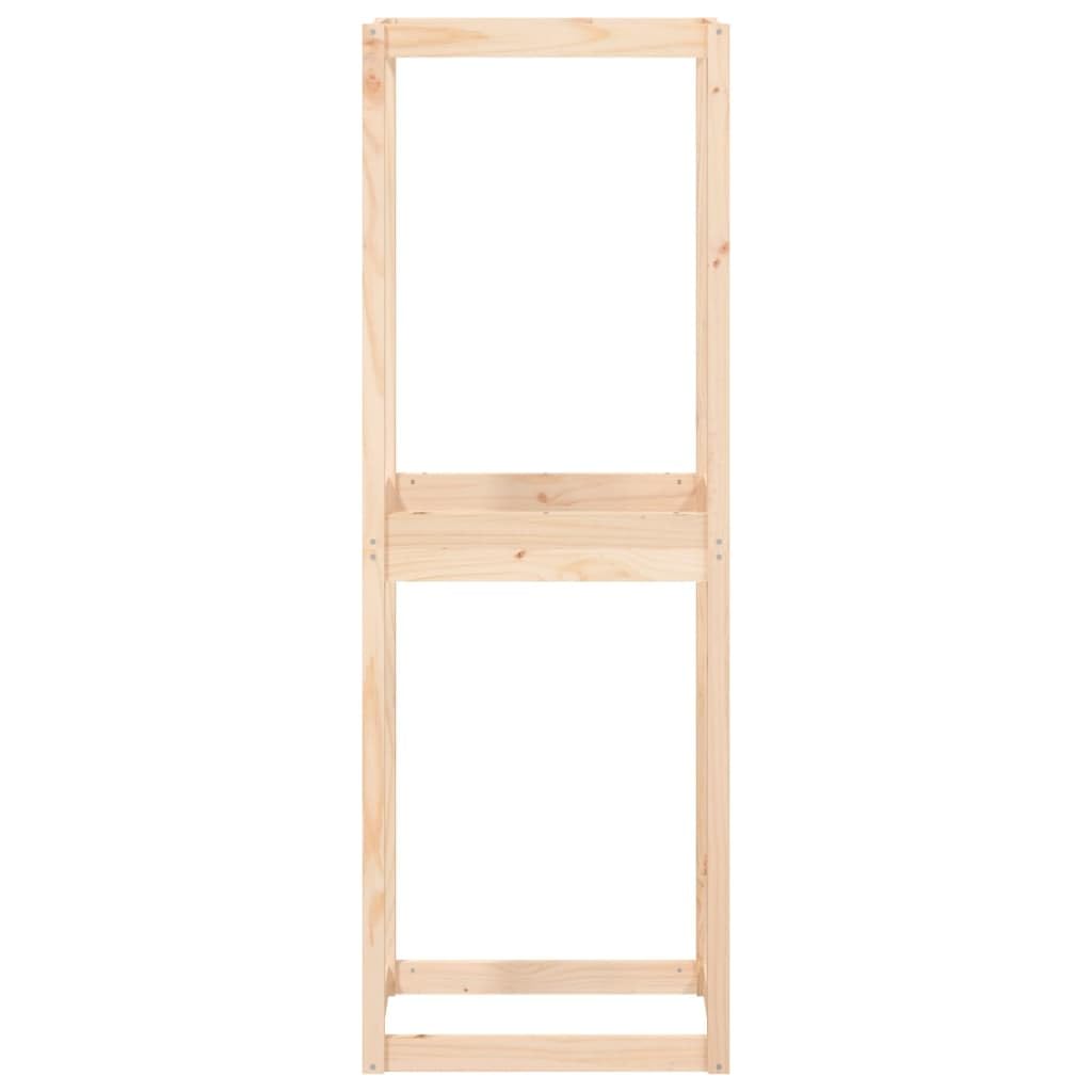 Générique Porte-pneus 63x40x180 cm Bois de pin Massif,Entreprise & Industrie,Stockage Industriel,Étagères industrielles,Brun,10.05 KG,825005