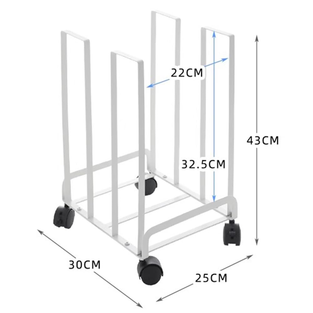 Rack d'organisation de cartons avec roues, Chariot de stockage de cartons Rack de rangement pour planches à dessin, rangement pour cadres et panneaux, Organisateur de cartons ( Couleur : Zwart , Taill