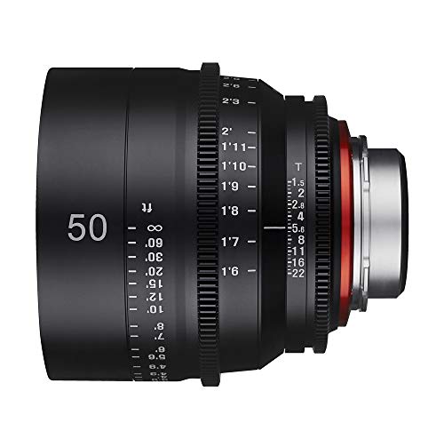 Image of Samyang XEEN 50mm T1.5 Full Frame Professional Cinema Lens for Canon Mount Black