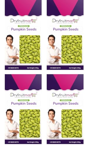 Image of Dryfruit Mart Raw Pumpkin Seeds Organic 1 Kg Without Shell For Eating