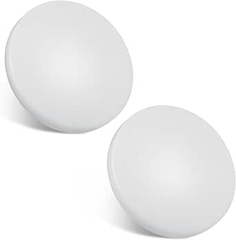 Acegoo 12V LED Ceiling Dome Light, RV Interior Puck Light, 12 Volt Overhead Panel Light For Motorhome Travel Trailer Camper Van Boat Cri 90 Surface Mount Dc 12v 6 Pack 3000k Warm White