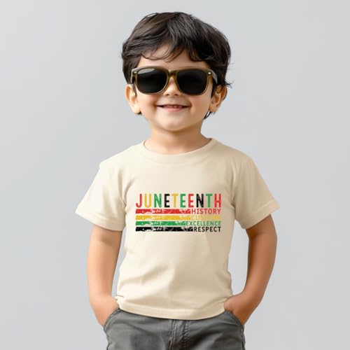 Juneteenth Shirt Kids – Toddler Juneteenth Shirt for Boys & Girls, 2T-8T, Short-Sleeve Celebration Tee4