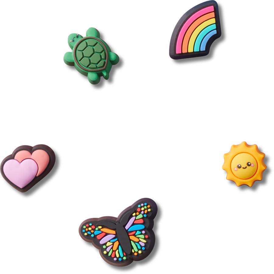 Image of Crocs Jibbitz 5-Pack Trendy Shoe Charms | Jibbitz for Crocs