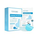 Under Eye Patches Masks - 24K Gold Eye Patch for Dark Circles and Puffy Eyes, Wrinkles, Fine Lines, Eye Bags Treatment with Collagen and Hyaluronic Acid, Moisturizing and Firming (60 Pcs）Silver