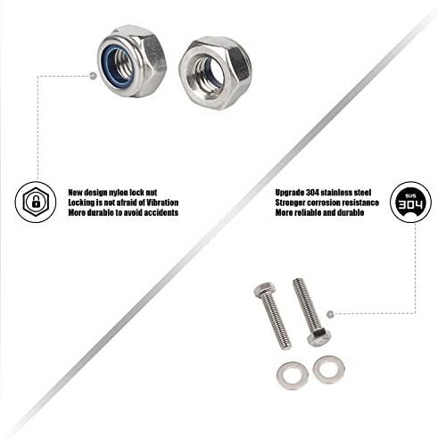 Kinglemc Engine Guard Highway Crash Bar For Kawasaki Vulcan 900 Vn900 Classic Custom 06-2019 (Silver) #TOP4