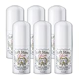 【医薬部外品】デオナチュレ ソフトストーンW ワキ用 直ヌリ 制汗剤 スティック×6個(20g×6)