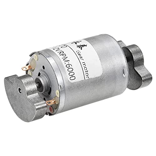 sourcing map Vibración Motor DC 12V 5000RPM Doble Eje Fuerte Vibración DC Motor para Bricolaje Hogar Masajeador