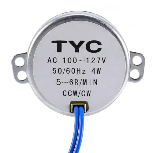 Moteur synchrone 5-6 RPM couple élevé silencieux 4W 100-127V